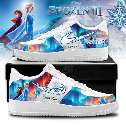 Limited Edition Frozen 3 AF1 Sneakers