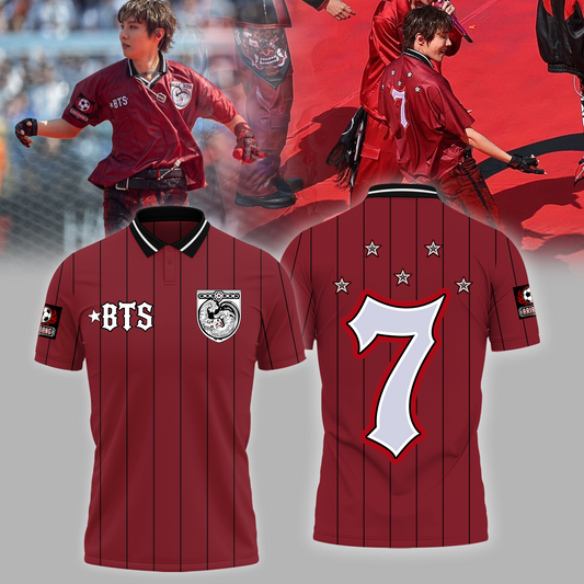 BTS FIFA World Cup Finals Half-Time Show Limited Edition Polo