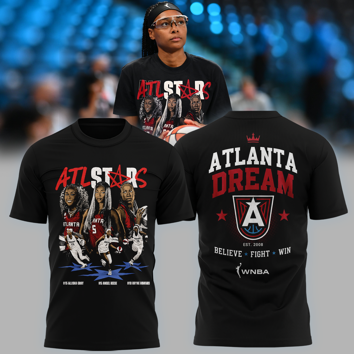 ATL Star Black Tshirt - Limited Edition 2026
