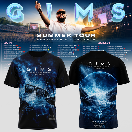 GIMS SUMMER TOUR 2026 Tour T-shirt