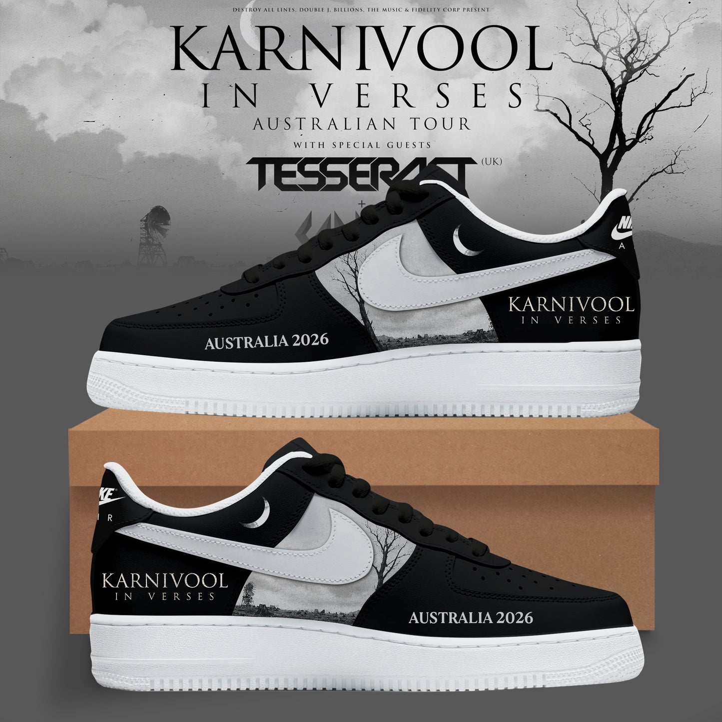 Inspired by the Karnivool “In Verses” Australian Tour 🌙