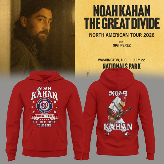 Limited Edition The Great Divide Tour 2026 At Washington Nationals Hoodie