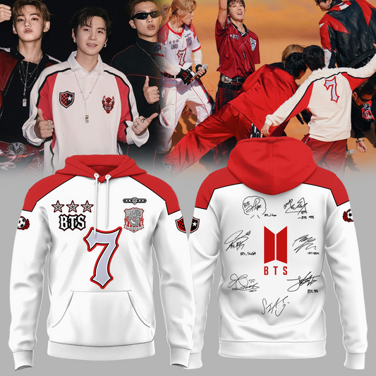 BTS FIFA World Cup Finals Half-Time Show Limited Edition Hoodie