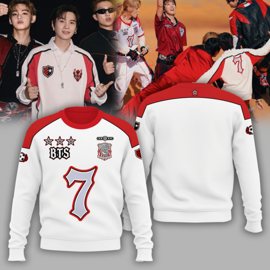 BTS FIFA World Cup Finals Half-Time Show Limited Edition Sweater