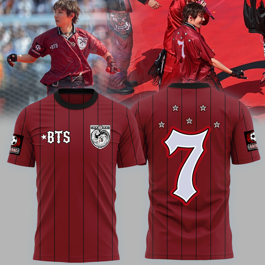.BTS FIFA World Cup Finals Half-Time Show Limited Edition Jersey