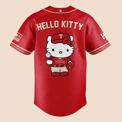 Exclusive Tejas City Connect Texas Rangers x Hello Kitty Jersey 2026