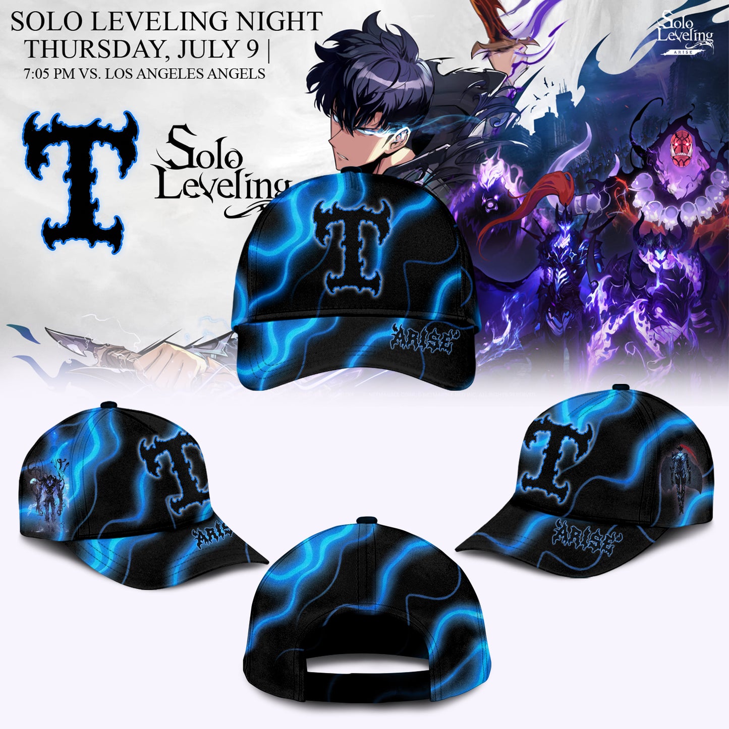 MLB ALL TEAMS x Solo Leveling Limited Jersey 2