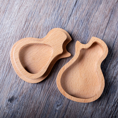 Personalized Guitar Pick Box: Engraved Wooden Music Gift