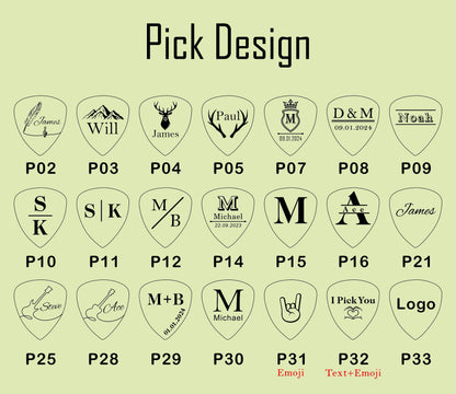 Personalized Zebra Wood Guitar Pick Case: Engraved Plectrum Holder