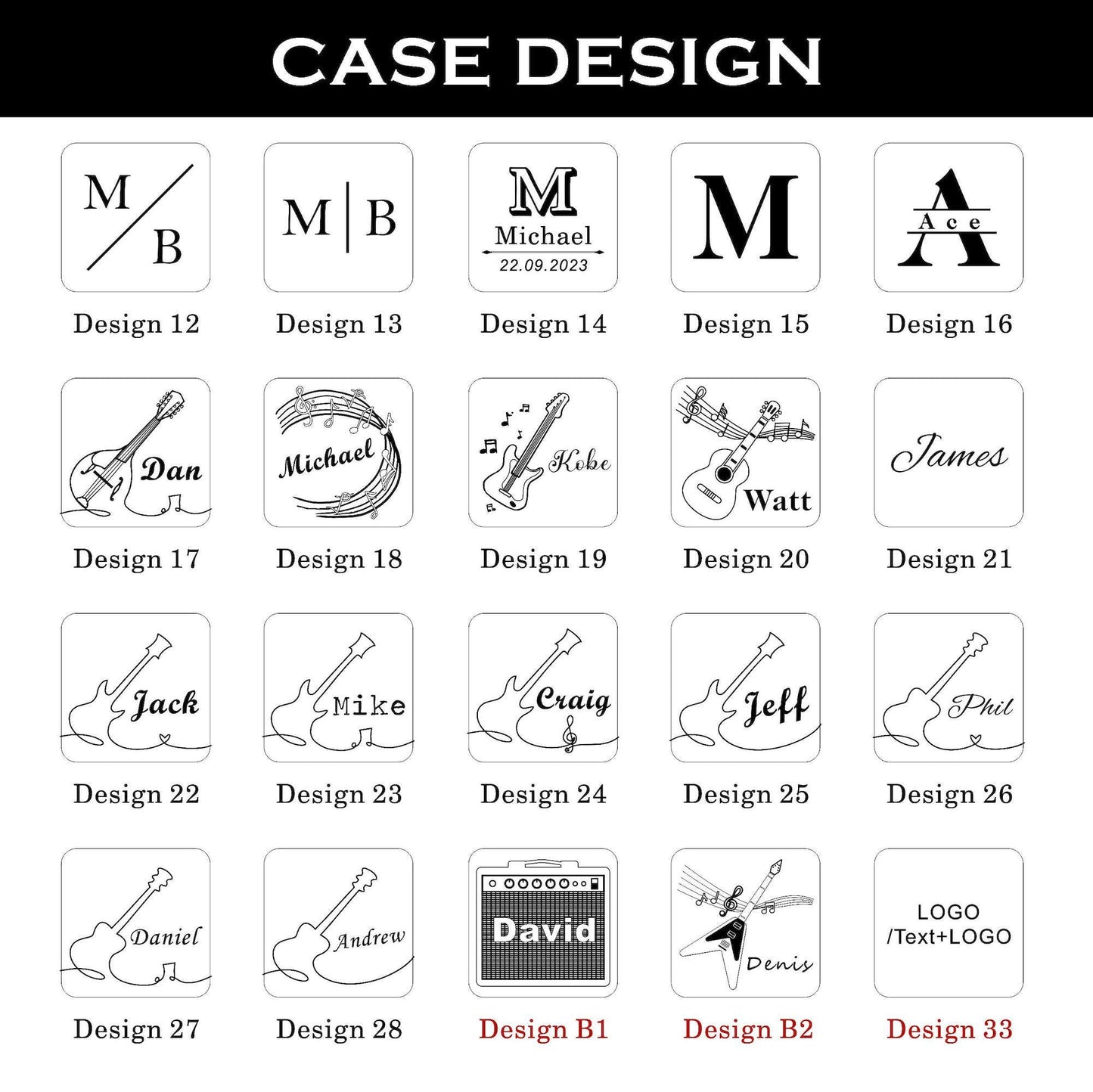 Personalized Wood 3D Guitar Pick Case, Custom Engraved Pick Box,  Christmas Gift for Guitarists