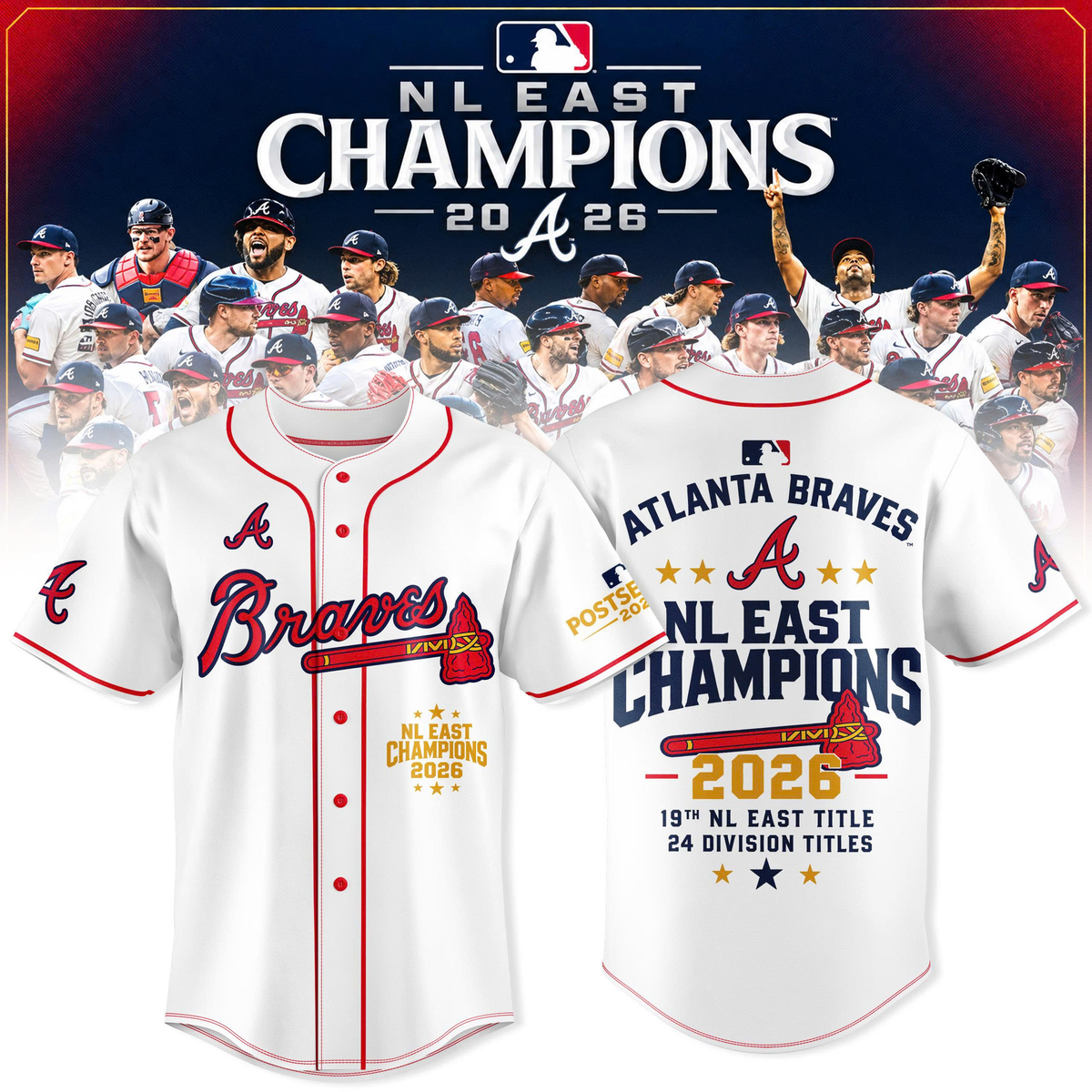 _ Braves — 2026 NL East Champions Jersey