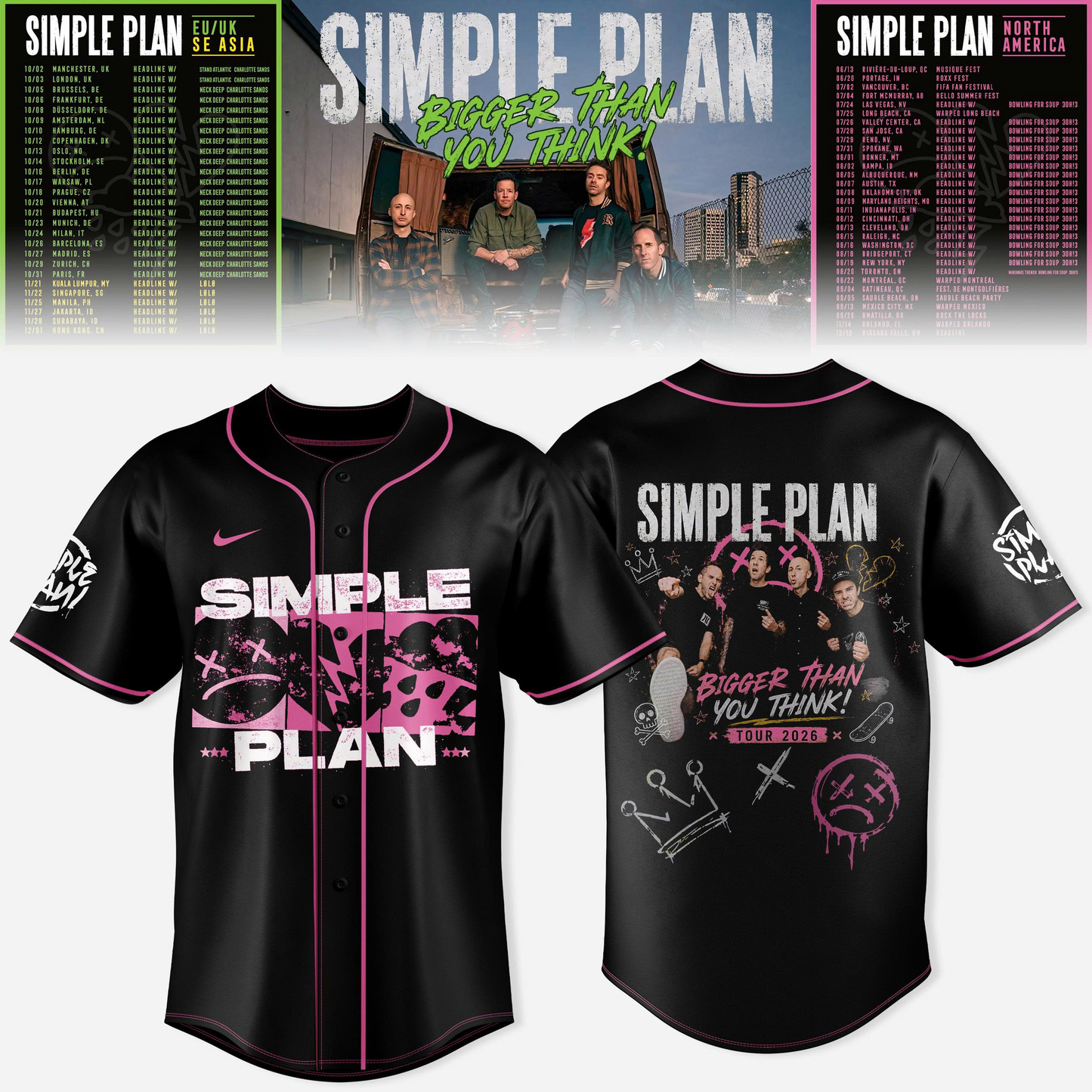 . Bigger Than You Think Tour Jersey 1