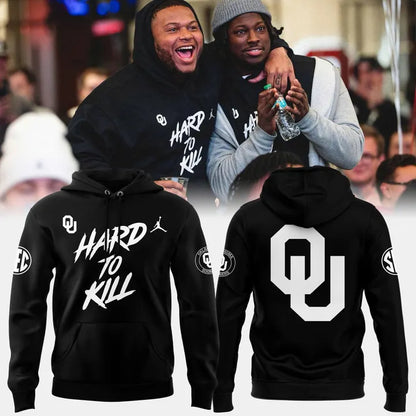 Oklahoma Football HARD TO KILL Hoodie