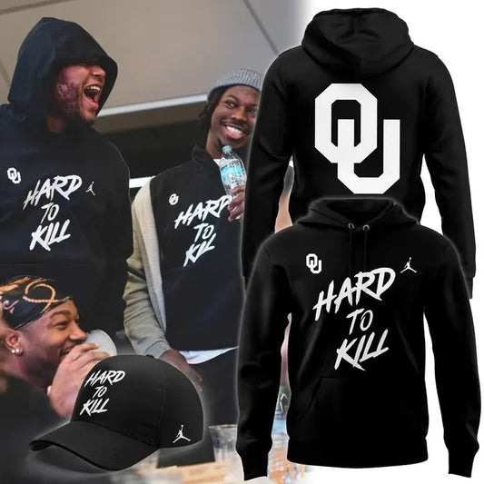 Oklahoma Football HARD TO KILL Hoodie