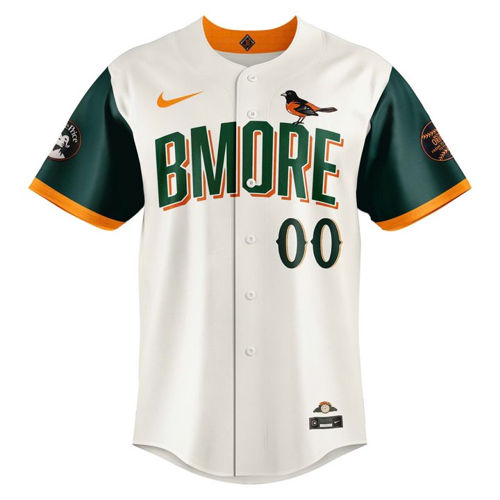 Baltimore Orioles 2026 City Connect Jersey - Custom