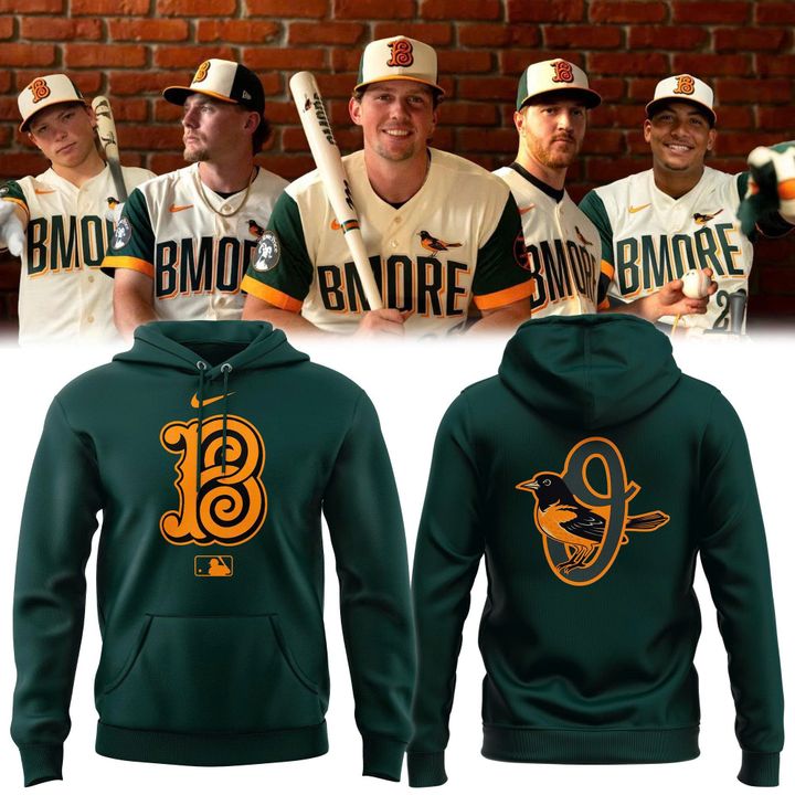 Baltimore Orioles 2026 City Connect Hoodie - Green