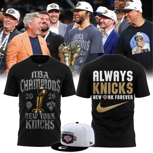 NY Knicks 2026 Finals Champions Limited Edition Locker Room Tshirt