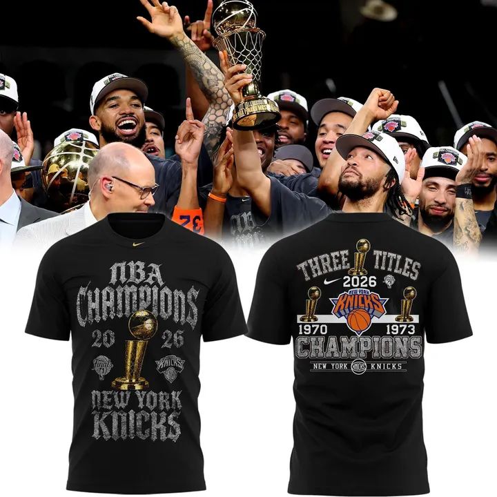 NY Knicks 2026 Finals Champions Limited Edition Locker Room Tshirt (Copy)