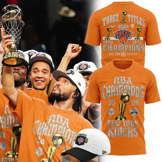 NY Knicks 2026 Finals Champions Limited Edition Locker Room Tshirt