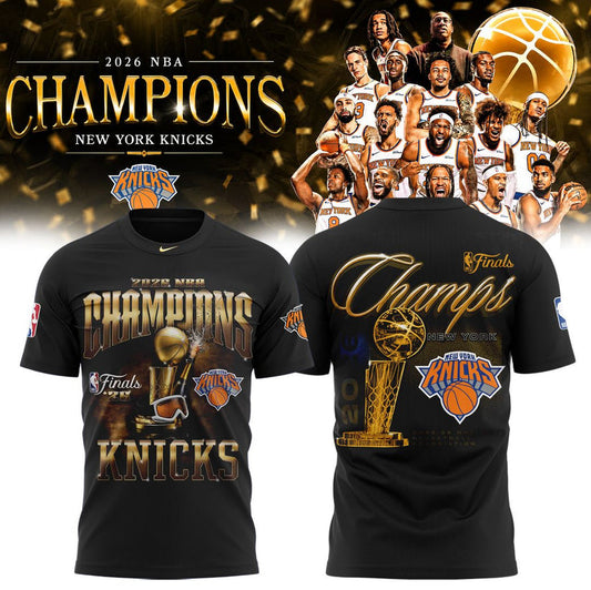 NY Knicks 2026 Finals Champions Limited Edition Locker Room Tshirt