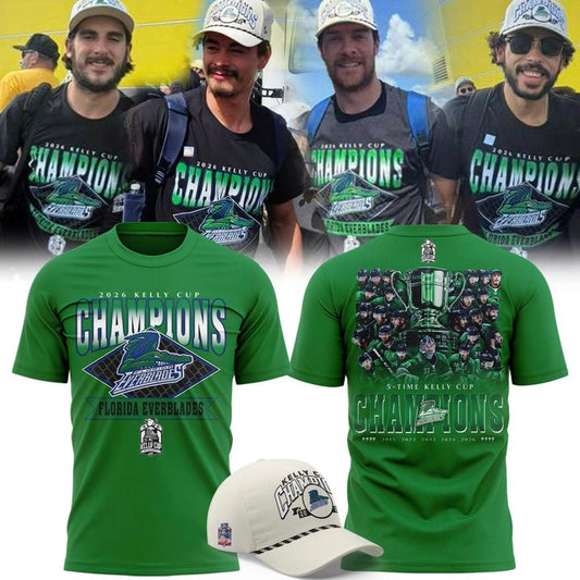 T-Shirt - 2026 Blades "On Ice" Adult Champ-Green