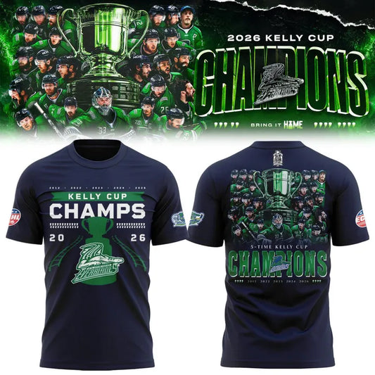 T-Shirt - 2026 Blades Cup Champs Navy