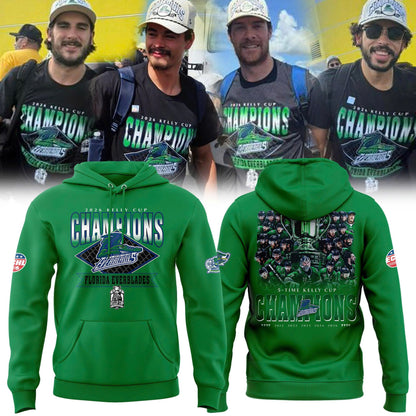 Hoodie - 2026 Blades "On Ice" Adult Champs-Green