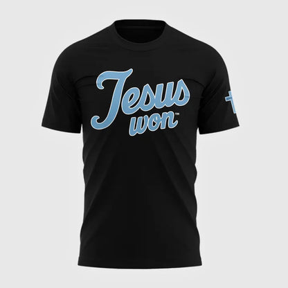 North Carolina Tar Heels JESUS WON T-shirt