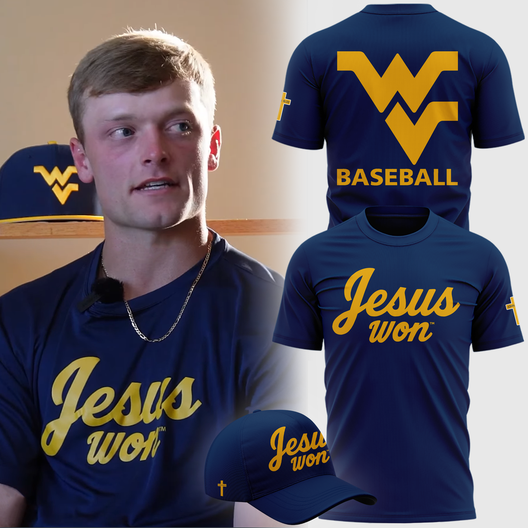 West Virginia Mountaineers JESUS WON T-Shirt