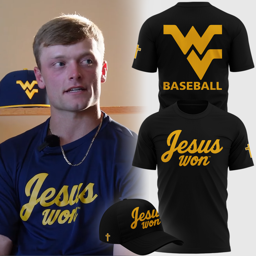 West Virginia Mountaineers JESUS WON T-Shirt