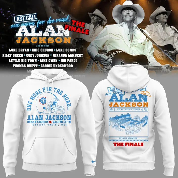 Exclusive Version Alan Jackson “Last Call… The Finale” 2026 Hoodie