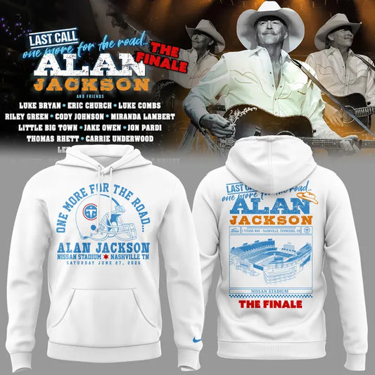 Exclusive Version Alan Jackson “Last Call… The Finale” 2026 Hoodie