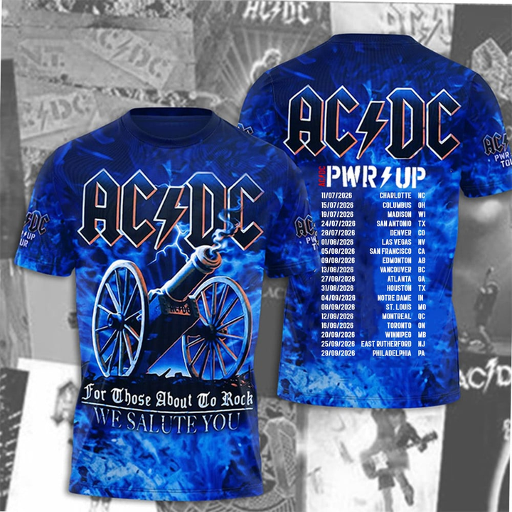 Power Up Tour 2026 T-Shirt