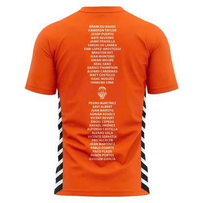 Valencia Basket 2026 Liga Endesa Champions T-Shirt - Orange Basketball Tee