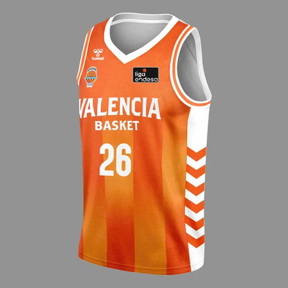 Valencia Basket 2026 Liga Endesa Champions Basketball Jersey