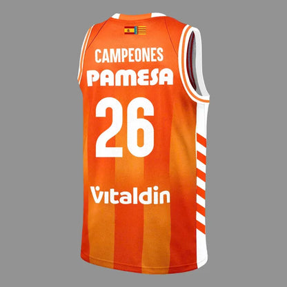Valencia Basket 2026 Liga Endesa Champions Basketball Jersey