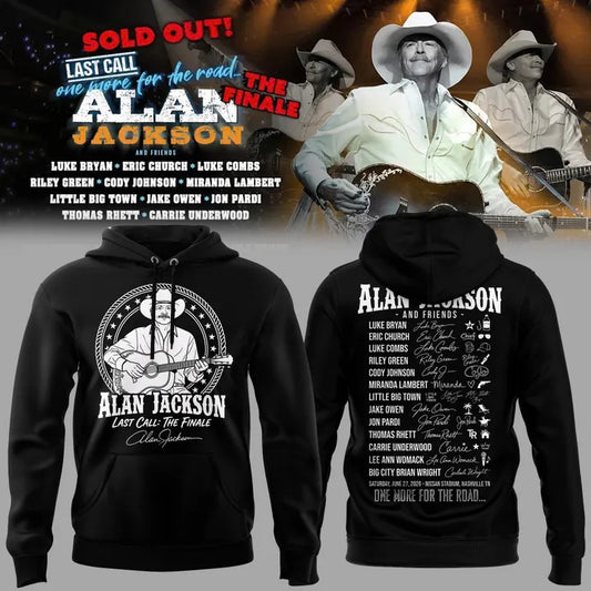 Exclusive Version Alan Jackson “Last Call… The Finale” 2026 Hoodie