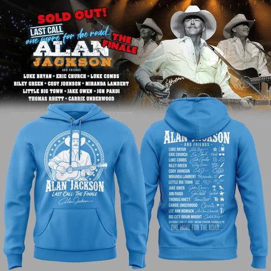 Exclusive Version Alan Jackson “Last Call… The Finale” 2026 Hoodie