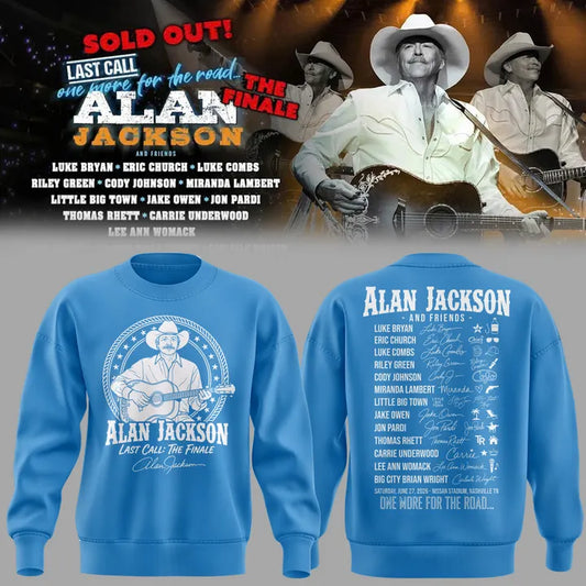 Exclusive Version Alan Jackson “Last Call… The Finale” 2026 Sweater