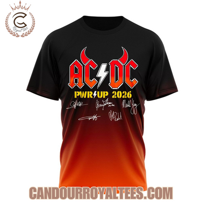 Special 2026 AC/DC North America Power Up Tour T-Shirt