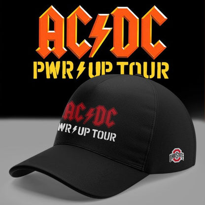 Perfect Tshirt AC/DC x Ohio State Buckeyes Football - Power Up Tour 2026 T-Shirt
