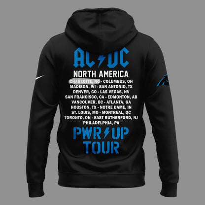 Hoodie AC/DC x Carolina Panthers - Power Up Tour 2026 Hoodie