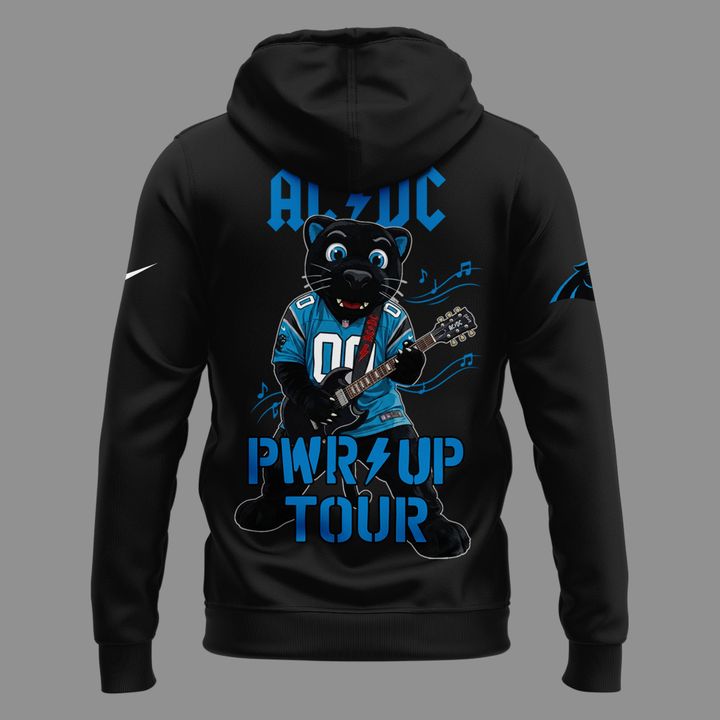 Exclusive Hoodie AC/DC x Carolina Panthers - Power Up Tour 2026 Hoodie