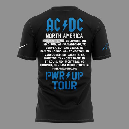 AC/DC x Carolina Panthers - Power Up Tour 2026 T-Shirt