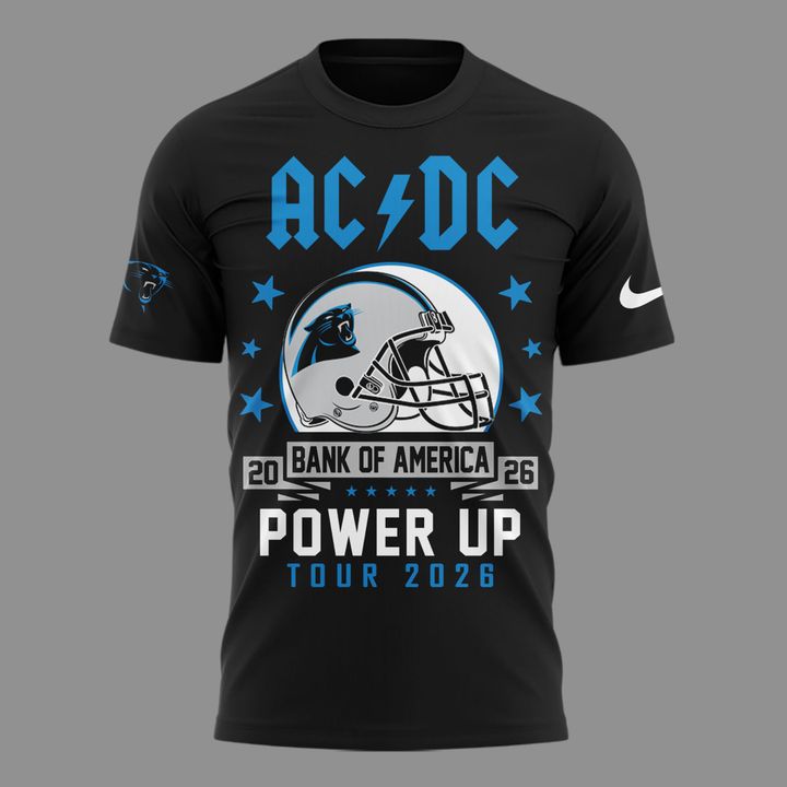 AC/DC x Carolina Panthers - Power Up Tour 2026 T-Shirt