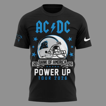 Perfect Tshirt AC/DC x Carolina Panthers - Power Up Tour 2026 T-Shirt