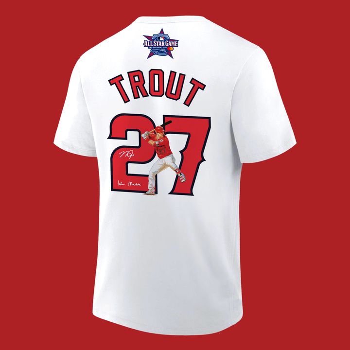Los Angeles Angels Vote Mike Trout All-Star Game Tee