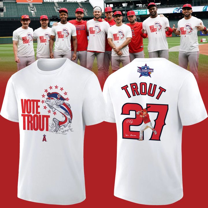 Los Angeles Angels Vote Mike Trout All-Star Game Tee