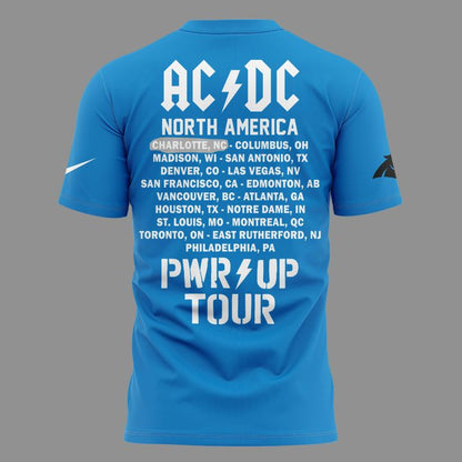2026 Power Up Tour AC/DC x Carolina Panthers T-Shirt
