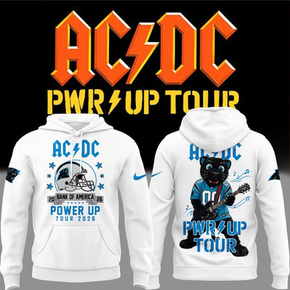 Perfect Edition AC/DC x Carolina Panthers - Power Up Tour 2026 Hoodie